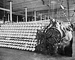 Calandra indústria têxtil